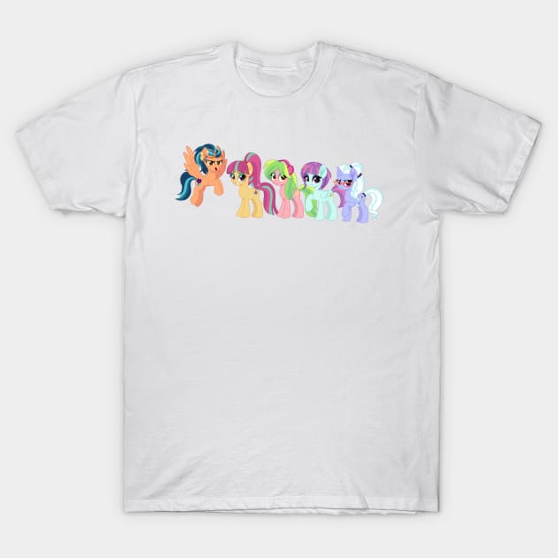 Shadowbolts ponified T-Shirt by CloudyGlow